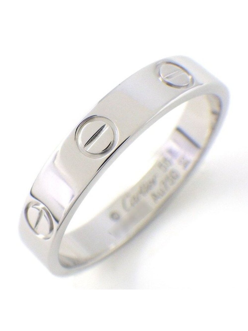 Cartier Ring Love Small Model SM 18k White Gold